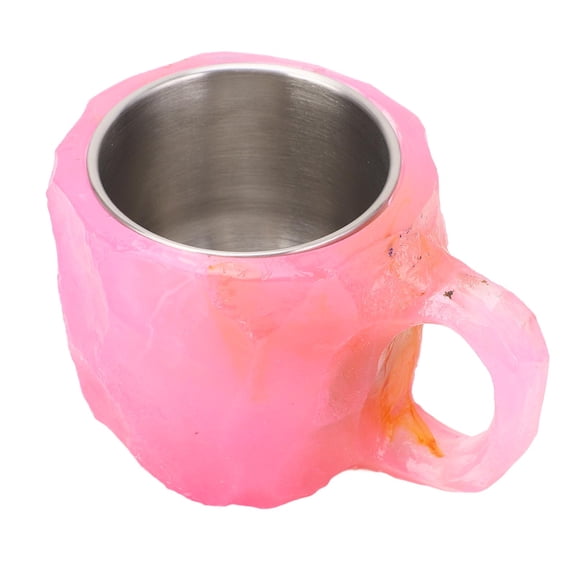 Taza De Café De Lujo, Imitación De Mineral, Resina De 320 Ml