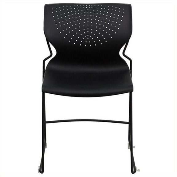 Scranton & Co Stacking Chair in Black