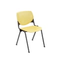 thumbnail image 2 of KFI Studios Plastic  KOOL Stack Chair - Yellow, 2 of 4