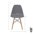 thumbnail image 4 of Set Comedor Mesa Redonda 80cm + 4 Sillas Eames gris, 4 of 8