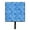 Watercolor Dark Blue Winter Snowflakes, variant on Watercolor Dark Blue Winter Snowflakes Leash or Key Holder - 4.25 x 1 x 7 in.