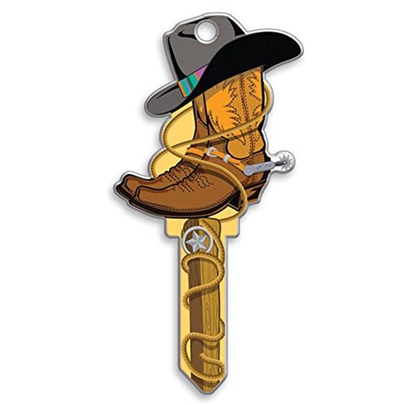 Key Shapes, Cowboy House Key Blank