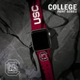 thumbnail image 2 of Gamecocks HD Paint Stripe Unisex Watch Band for Apple Watch, 38/40/41mm(42mm Series 10/11) Long by Affinity Bands, 2 of 5