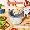 thumbnail image 4 of Beautiful 6-Cup Cooked, 3-Cup Uncooked Digital Electric Rice and Grain Cooker with Glass Lid, White Icing by Drew Barrymore, 4 of 13