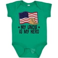 thumbnail image 3 of Inktastic My Uncle is My Hero Military Nephew Boys or Girls Baby Bodysuit, 3 of 5