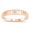 Rose Gold-Tone, variant on Clear Cubic Zirconia Moon Phases Ring Sterling Silver Size 7
