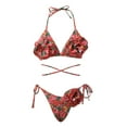 Womens Swimwears Tankinis Set 2024 Women Sexy Cute Split Bikini