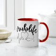 thumbnail image 6 of CafePress - Hashtag Scrublife - 11 oz Ceramic Mug - Novelty Coffee Tea Cup, 6 of 6