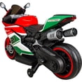 thumbnail image 3 of Montable Electrico Motocicleta Deportiva 12v Niños 2-8 Años Rojo Little Monkey, 3 of 7