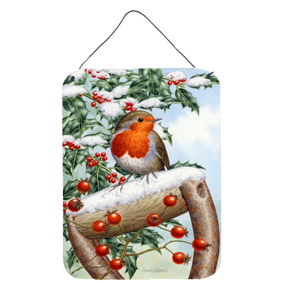 European Garden Robin Wall or Door Hanging Prints