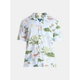 thumbnail image 5 of George Men's and Big Men's Holiday Camp Shirt, Sizes S-3XL, 5 of 5