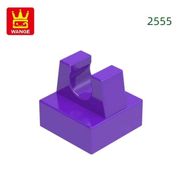 476Pcs/Lot 2555 1x1 Top Clamp Building Blocks Moc Accessories Compatible with Technical Part Bricks Children Toys Gift Box 20.Purple about 476pcs