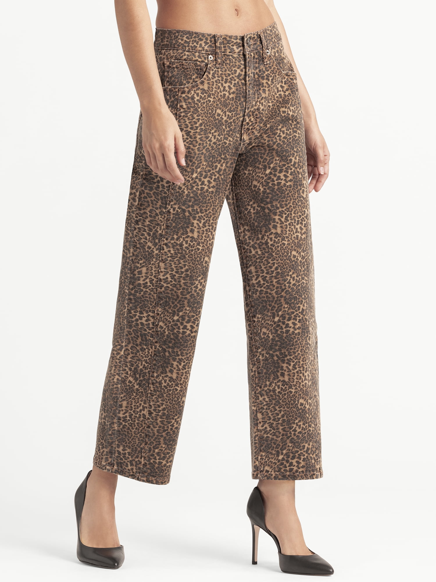Jessica Simpson Women's and Women's Plus Myrtle Barrel Leg Jeans, Sizes 2-24W