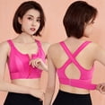 thumbnail image 3 of Sujetador deportivo con cremallera frontal ajustable, a prueba de golpes, transpirable, sin aros, ropa interior deportiva para yoga y belleza para mujer, 3 of 6