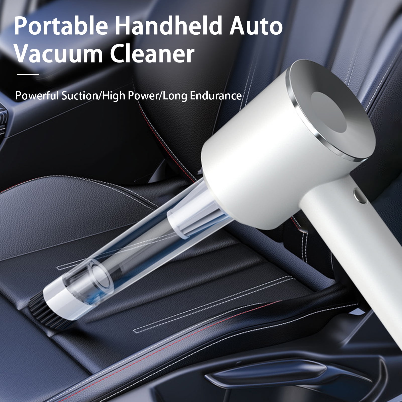 6000pa Car Vacuum Cleaner High Power Rechargeable Mini Dust