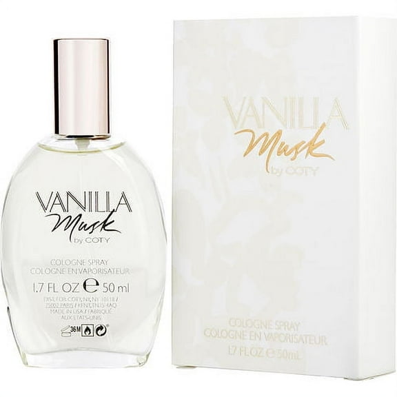 Coty VANILLA MUSK Cologne Spray - 1.7 oz - Timeless Elegance