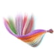 thumbnail image 4 of Peluca de plumas de seda de alta temperatura con fibra química, peluca de cabello de color sin dejar rastro, peluca de cabello de color con rayas, 4 of 5