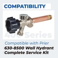 thumbnail image 2 of 630-8500 Wall Hydrant Complete Service Kit For Prier Outdoor Faucet Repair Kit, 2 of 7