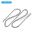 thumbnail image 3 of Uxcell Bow String Replacement Recurve Bowstring for AMO Traditional Recurve Bow Black 50 in, 3 of 5