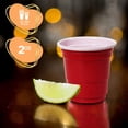 thumbnail image 3 of Whisc 2 oz Disposable Red Shot Glasses, 36 pack Plastic Shot Cups for Jello Shots, Parties & Events, 3 of 6