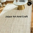 thumbnail image 7 of Jaipur Art And Craft Hand Braided Reversible Jute Area Rug Rectangle Carpet for Home (5x8 Sq ft), 7 of 7