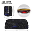 thumbnail image 4 of Geaub mathematica science versatile leather pencil case - spacious, durable, multi-purpose pouch for students, professionals, and artists, 4 of 7