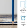thumbnail image 7 of Rose Traditional Navy Area Rug Rectangle 2' x 3' Rectangle, 7 of 7