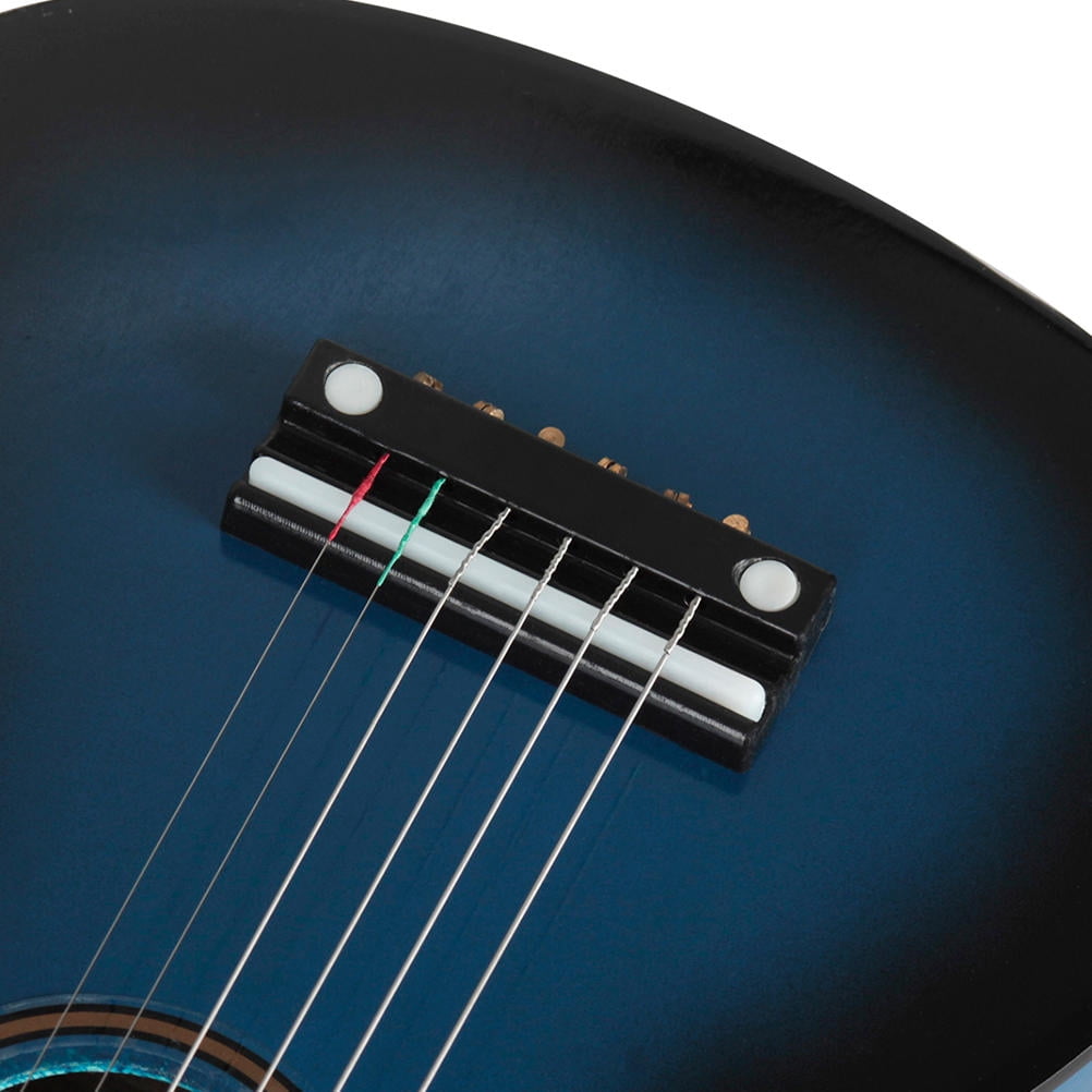 FRCOLOR  21 Inch Adult Beginner Guitar Junior An Acoustic Musical Child Blue