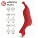 thumbnail image 2 of Rechargeable Silicone Finger Vibrator: 10 Vibration Modes, Waterproof & Perfect for G-Spot & Clitoral Stimulation!, 2 of 4