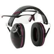 Gamma Junior Shooting Muffs and Glasses Black/Orchid by Allen Company