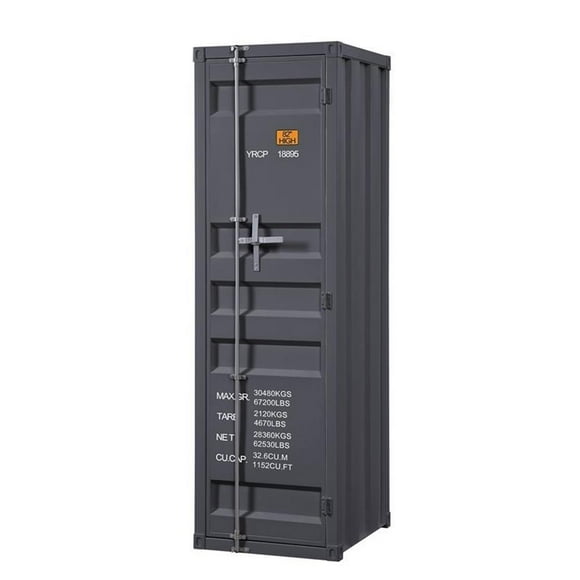 ACME Cargo Wardrobe (Single Door) in Gunmetal
