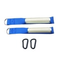 thumbnail image 3 of AMLESO 2 Pieces Gyms Handles Universal Chest Fitness LAT Row Bar Fittings Exercise Equipment Metal for Yoga Strength Trainer Pilates blue, 3 of 7