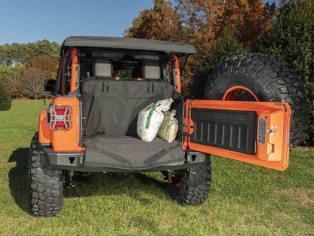 Rugged Ridge by RealTruck C3 Cargo Cover for Wrangler JL 2-Door | 13260.14 | Compatible with 2018-2024 Jeep Wrangler JL 2-Door