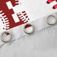 thumbnail image 4 of Manfei Letter Monogrammed E Boy Black Out Curtains,Sport Baseball Curtains Pack of 2 (42x63 Each),Ball Gamer Bedroom Curtains,Lightweight Room Decor, 4 of 6