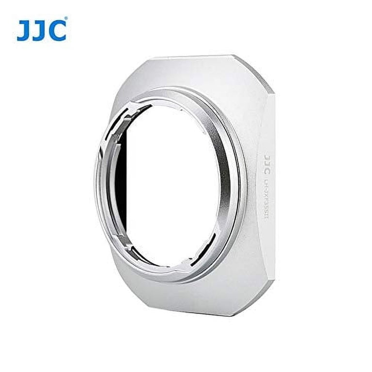 JJC LH-JXF35SII Silver Metal Square Bayonet Lens Hood for Fujinon