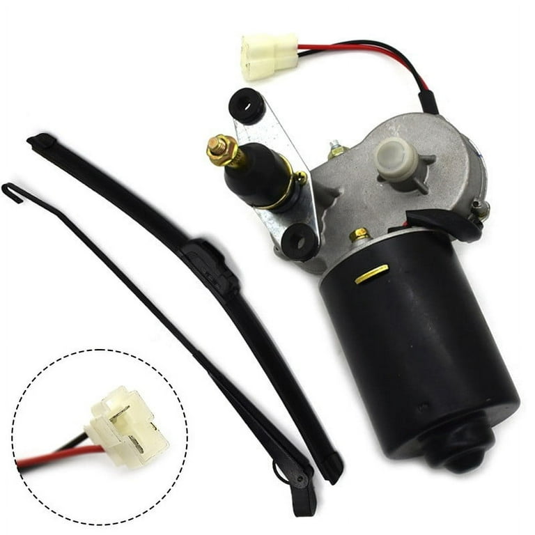 12V UNIVERSAL WINDSCREEN Wiper Motor With Arm And Blade For Fishing-Boat Caravan £34.77 - UK