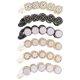 thumbnail image 3 of Cute Hair Clips For Women Hair Styling Accessories 6 Pcs Assorted Color Decorative Clips Ideal For Party, 3 of 4