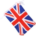 thumbnail image 2 of Banderines triangulares, banderines triangulares de la Unión, 25 piezas, banderines con banderas británicas, banderines con banderas de Inglaterra para aniversario, diseñados para precisión, 2 of 7