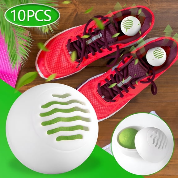 RAGUPEL 2026 New Shoe Balls Odor Eliminator, Shoe Deodorizer Professional Deodorizers for Shoes, Gym Bags, Closet, Locker and Suitcase 10 Pack