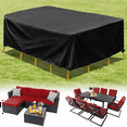 thumbnail image 4 of 2X Patio Furniture Set Cover Waterproof,Heavy Duty Funiture Covers for Sectional Sofa Set Wicker Rattan Table XXL, 4 of 4