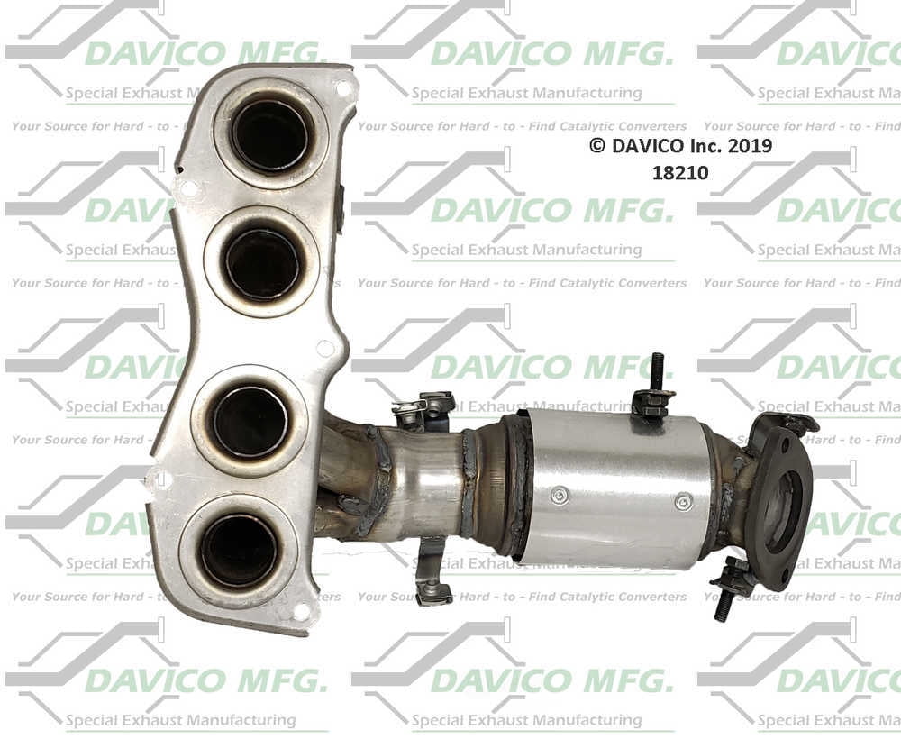 Davico Mfg Catalytic Converter P/N:18210 Fits select: 2002-2006 TOYOTA CAMRY, 2002-2006 TOYOTA CAMRY SOLARA