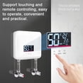 thumbnail image 4 of Calentador Calentador De Agua Instantáneo 5500W Mini Electric De Agua El Calentador De Agua Sin Tanque Pantalla LED Soporte Modo De Termostato/Ajuste De Energía Para El Baño De, 4 of 7