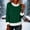 A1 Blackish Green, variant on Womens Xmas Long Sleeve Shirts Fuzzy Faux Fur Trim Fancy Casual Holiday Top 2025 Christmas Aesthetic Fashion Clothes A1 Sky Blue S-3XL