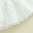 thumbnail image 7 of Bagilaanoe Newborn Baby Girl Party Dress Short Sleeve A-line Princess Dresses 6M 12M 18M 24M Infant Patchwork Tulle Skirt, 7 of 7