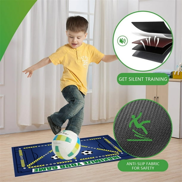 Apmemiss Clearance Football Training Mat Football Footstep Training Floor Mat Diatom Mud Indoor Sound Insulation Fitness Mat Sports Control Ball Step Footwork Performnce Mat Walmart Business Supplies