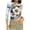 Khaki ①, variant on qucoqpe Crop Tops for Women Summer Fashion Casual Solid Color Crew Neck 3/4 Sleeve Shirts Slim Fit Blouses