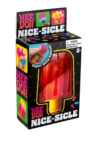 Nee Doh Nice Sicle and Cone, 1 of each random color