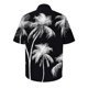 thumbnail image 4 of Camisetas de Lino para Hombres Vintage Bowling Manga Corta Cuello Cubano, Retro Playa Y Verano Hombre Manga Corta Botón Abajo Camisetas, 4 of 9