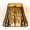 Black Gold, variant on SWAIFDEE Rectangular Metal Lamp Shade, Etched Forest Design Bell Lampshade for Table Floor Lamp, (8+6)in top x (14+8 )in bottom x 11 in High, Spider Fitter, Black Gold