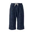 thumbnail image 2 of Dresfit Mens Corduroy Shorts Long Baggy Shorts 2026 Summer Multi Pockets Drawstring Vacation Bottoms Loose Waistband Lounge Holiday Bermuda Shorts 3XL, 2 of 5